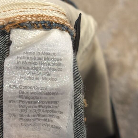 Madewell dark wash straight jeans size 33 by 32 in GUC - Picture 8 of 8